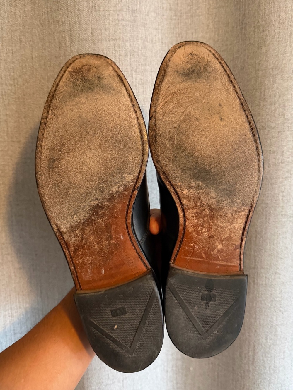 ALLEN EDMONDS Carlyle Leather Men’s Dress Shoes / 11.5 - Picture 2 of 9